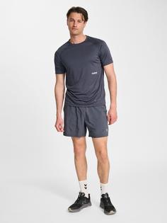 Rückansicht von hummel Trainingsanzug Herren DEEP LICHEN GREEN