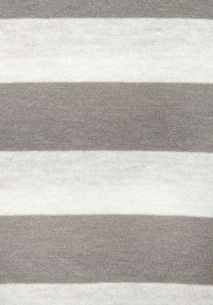 ELBSAND ELBSAND 3/4-Arm-Shirt Longshirt Damen - creme-taupe gestreift - 0 | SportScheck