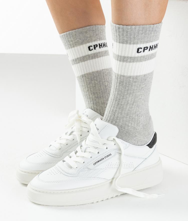 Copenhagen Studios Copenhagen Studios Tennissocken Socken - schwarz - wei&szlig; - grau - 2 | SportScheck