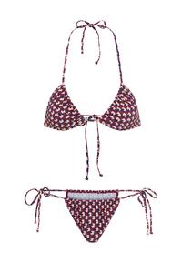 LSCN by Lascana Triangel-Bikini Bikini Set Damen - bordeaux