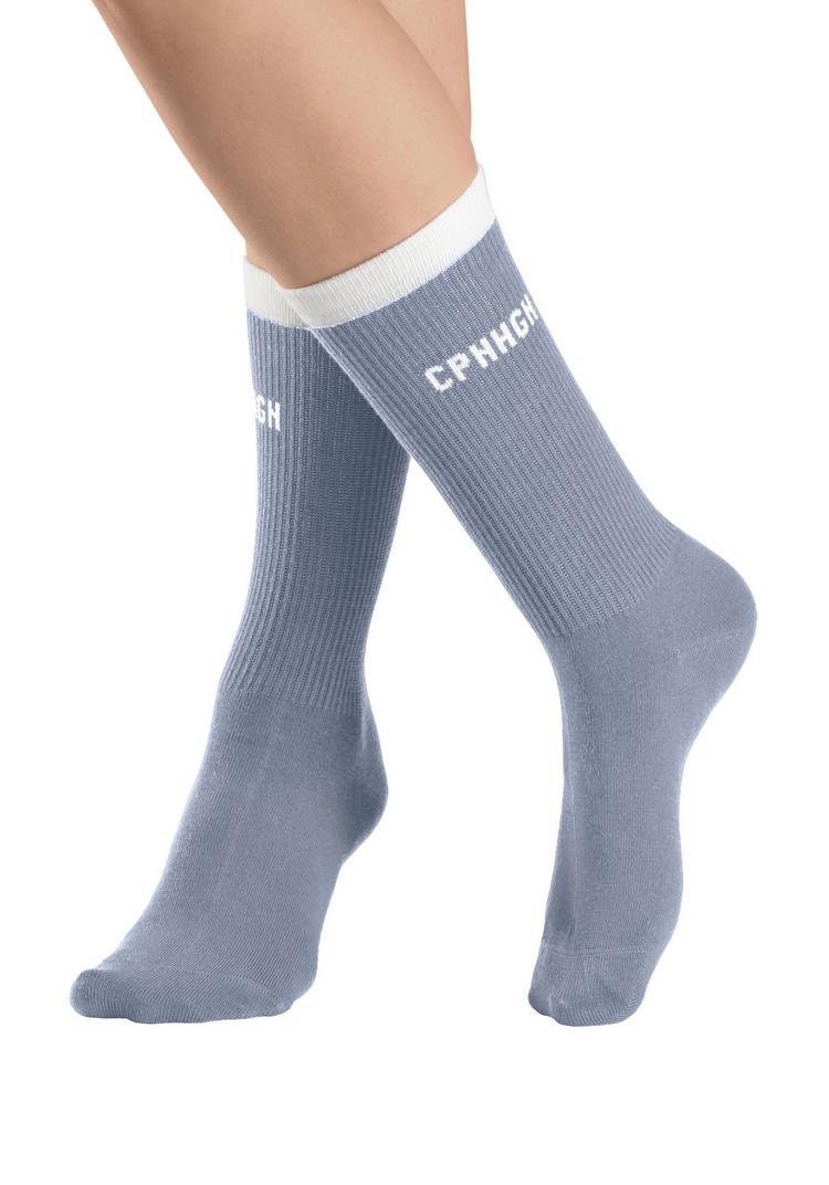 Copenhagen Studios Copenhagen Studios Tennissocken Socken - hell blau - wei&szlig; - 4 | SportScheck