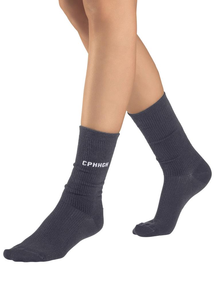 Copenhagen Studios Copenhagen Studios Basicsocken Socken Damen - anthrazit -rosa - hell blau - 3 | SportScheck