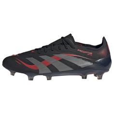 adidas Predator Elite FG Fußballschuh Fußballschuhe Core Black / Grey Four / Lucid Red