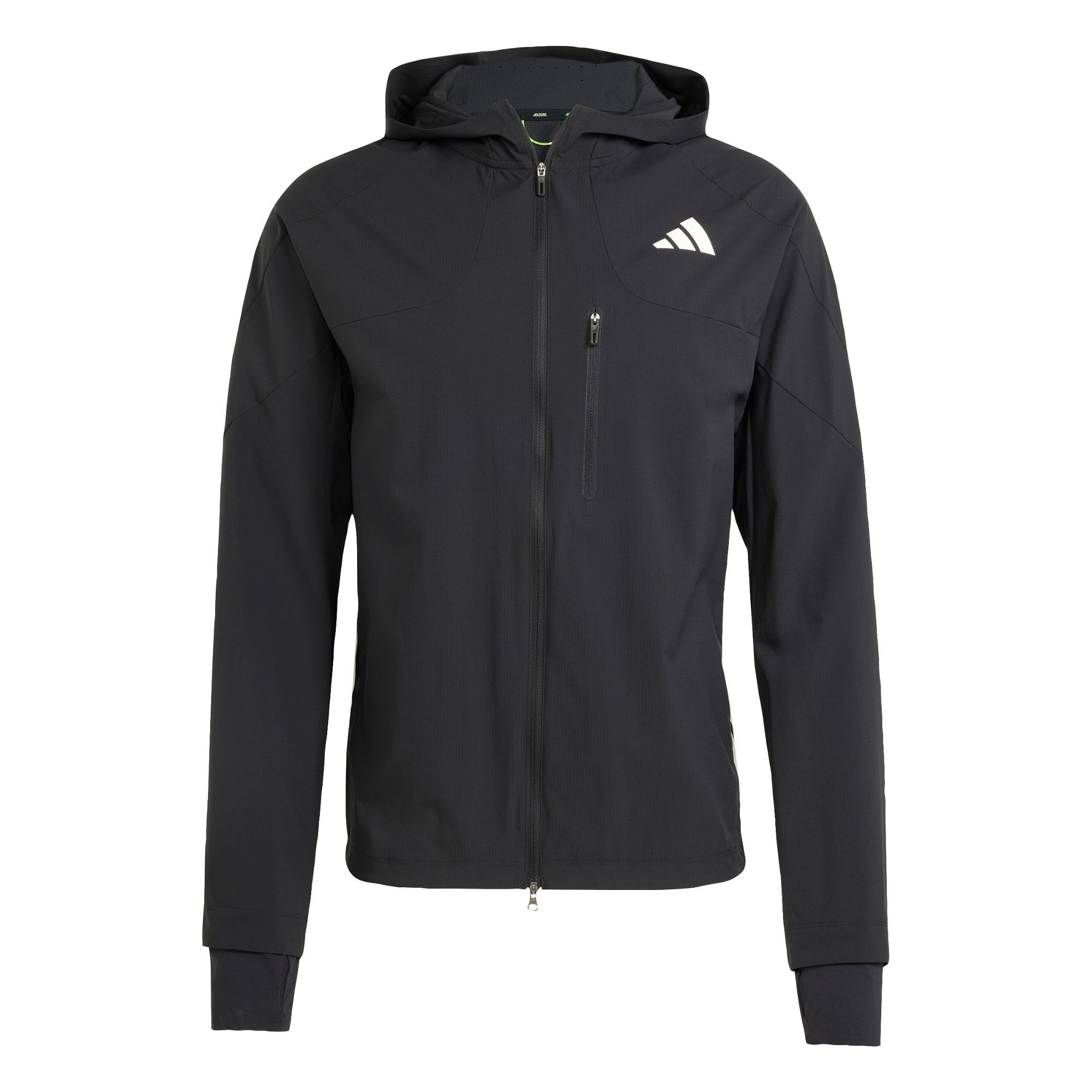 adidas Adizero Laufjacke Laufjacke Herren - Black / Black