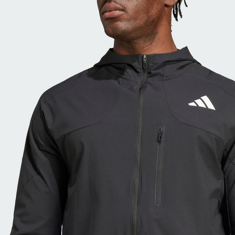 adidas adidas Adizero Laufjacke Laufjacke Herren - Black / Black - 1 | SportScheck