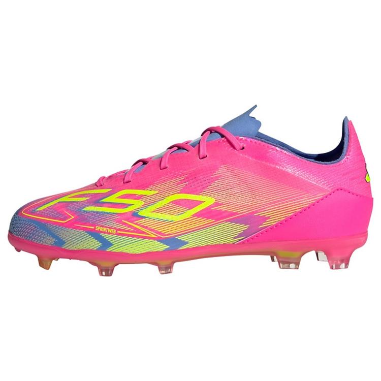 adidas adidas F50 Elite Kids FG Fu&szlig;ballschuh Fu&szlig;ballschuhe Kinder - Lucid Pink / Lucid Lemon / Blue Fusion - 0 | SportScheck