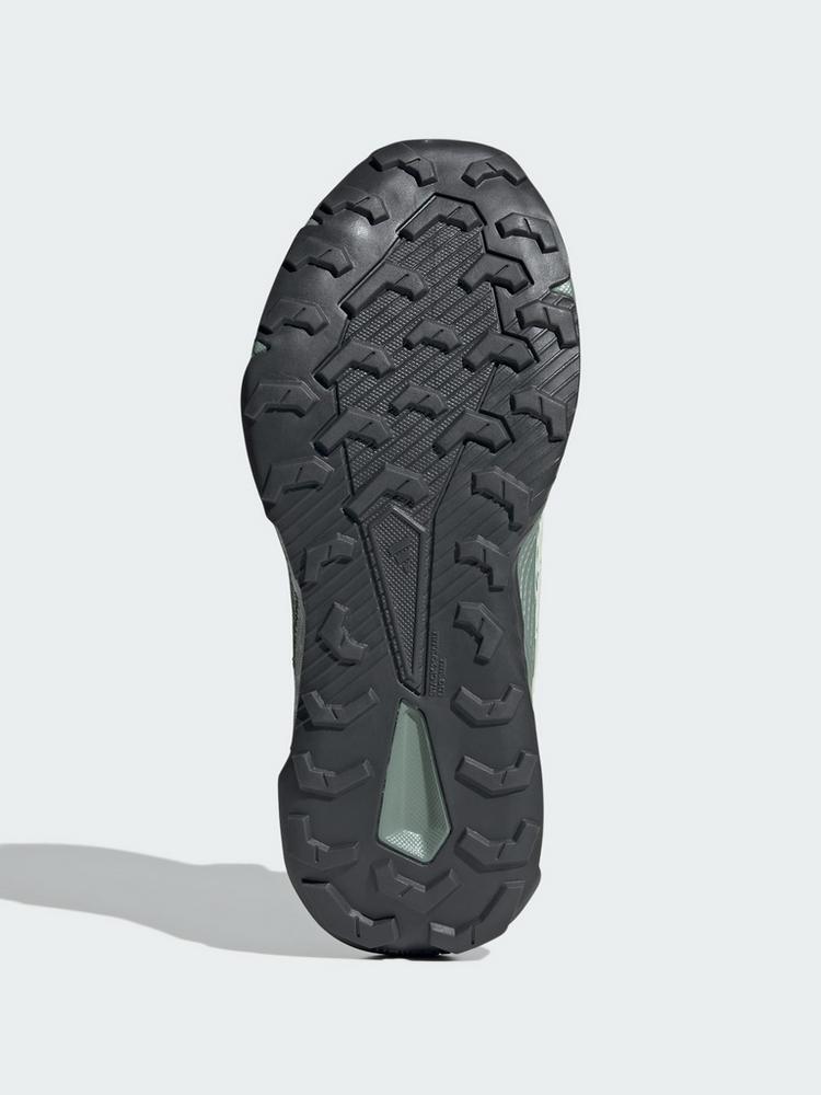 adidas adidas Tracefinder Trailrunning-Schuh Laufschuhe Damen - Silver Green / Off White / Preloved Fig - 2 | SportScheck