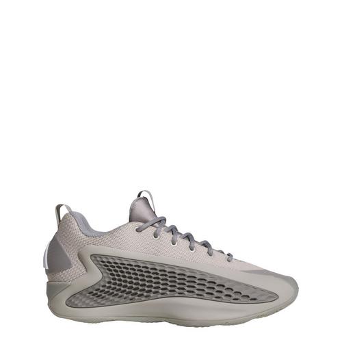 Rückansicht von adidas Anthony Edwards 1 Low Basketballschuh Basketballschuhe Metal Grey / Dove Grey / Cloud White