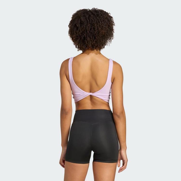 adidas adidas Power BH-Tanktop, leicht st&uuml;tzend Funktionstank Damen - Powder Plum - 1 | SportScheck