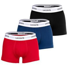 Lacoste Boxershort Hipster Herren Rot/Blau/Schwarz