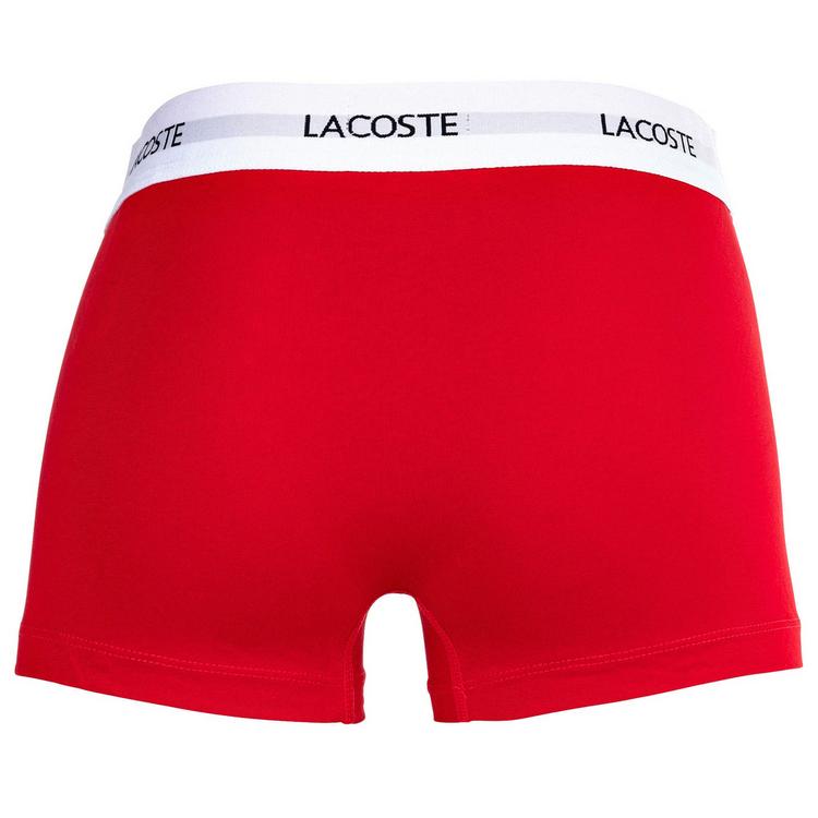 Lacoste Lacoste Boxershort Unterhose Herren - Rot/Blau/Schwarz - 3 | SportScheck