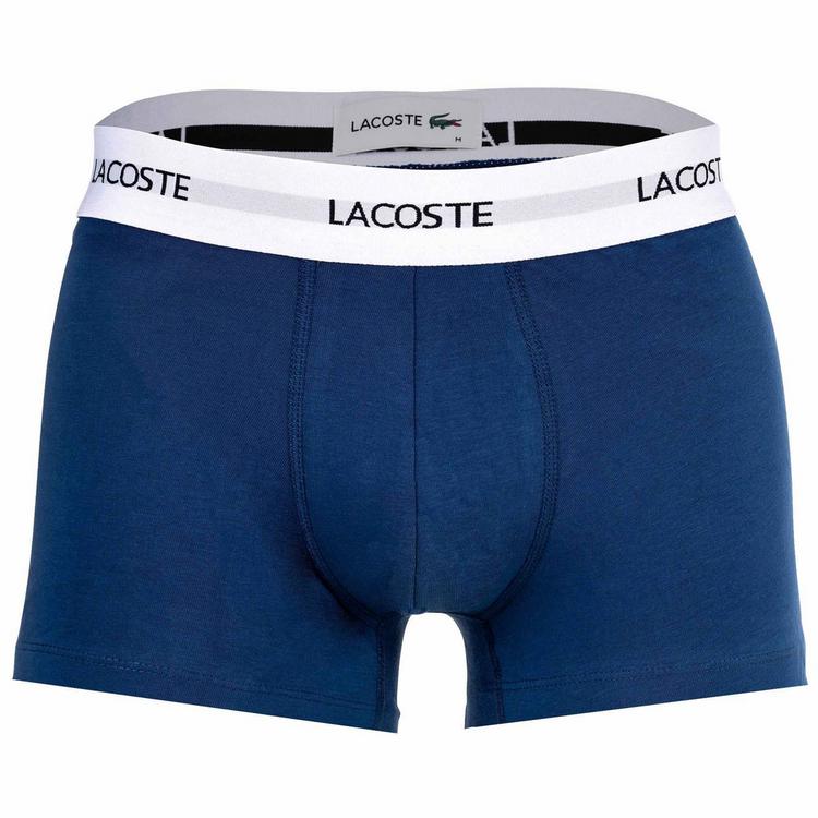 Lacoste Lacoste Boxershort Unterhose Herren - Rot/Blau/Schwarz - 5 | SportScheck
