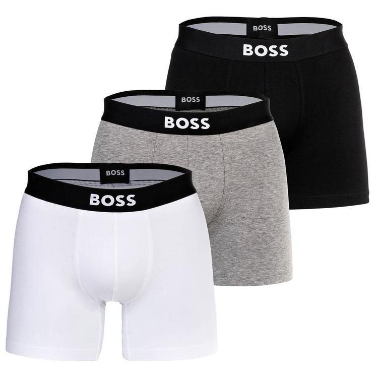 Boss Boss Boxershort Unterhose Herren - Schwarz/Grau/Wei&szlig; - 0 | SportScheck