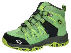 Brütting Outdoorschuh Wanderschuhe Kinder grün/schwarz/lemon