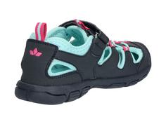 Rückansicht von LICO Outdoorsandale Outdoorsandalen Kinder marine/pink/türkis