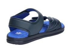 Rückansicht von LICO Badesandale Badelatschen Kinder marine/blau