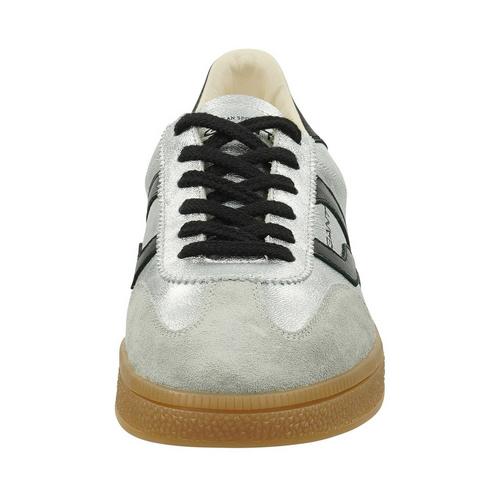 Rückansicht von GANT Sneaker Sneaker Damen Silber/Schwarz