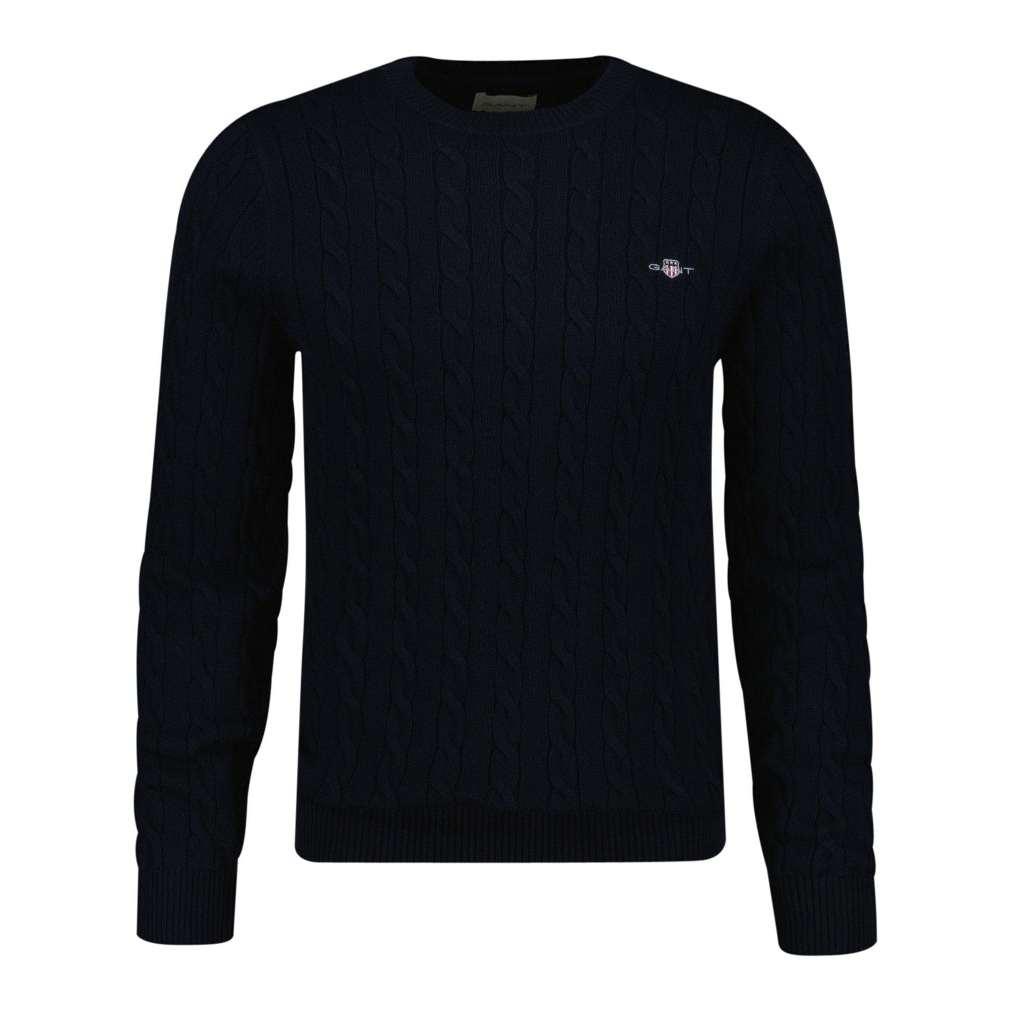 GANT Strickpullover Strickpullover Herren - Blau