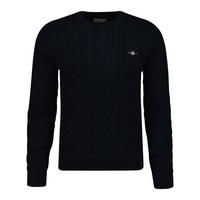 GANT Strickpullover Strickpullover Herren - Blau