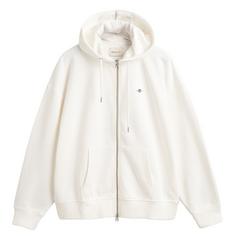 GANT Sweatjacke Sweatjacke Damen Ecru