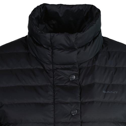 Rückansicht von GANT Steppjacke Steppjacke Damen Schwarz