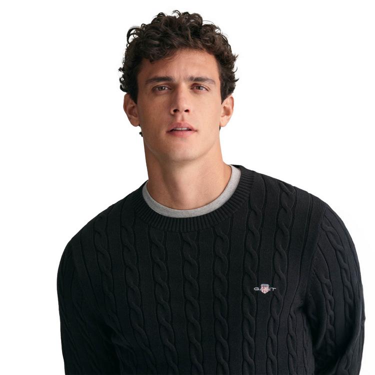 GANT GANT Strickpullover Strickpullover Herren - Schwarz - 2 | SportScheck