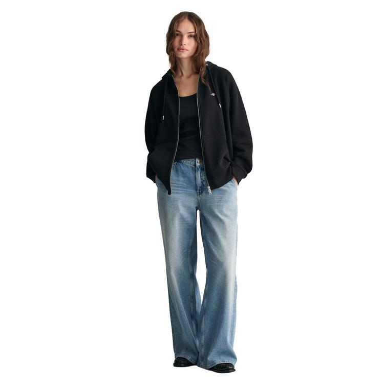 GANT GANT Sweatjacke Sweatjacke Damen - Schwarz - 3 | SportScheck