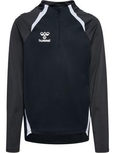 hummel Funktionssweatshirt Kinder BLACK/ASPHALT