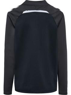 Rückansicht von hummel Funktionssweatshirt Kinder BLACK/ASPHALT