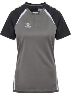hummel Funktionsshirt Damen STEEL GRAY/ASPHALT