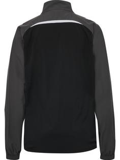 Rückansicht von hummel Funktionssweatshirt Damen BLACK/ASPHALT