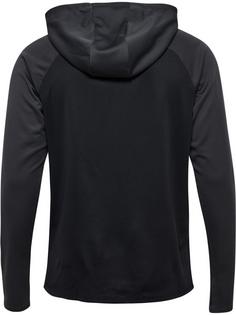 Rückansicht von hummel Funktionssweatshirt Herren BLACK/ASPHALT