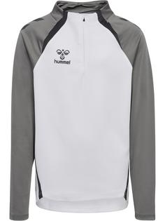 hummel Funktionssweatshirt Kinder WHITE/STEEL GRAY