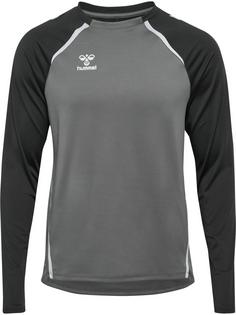 hummel Funktionssweatshirt STEEL GRAY/ASPHALT