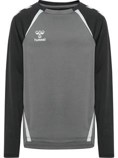 hummel Funktionssweatshirt Kinder STEEL GRAY/ASPHALT