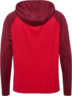 Rückansicht von hummel Funktionssweatshirt Herren TRUE RED/MAROON