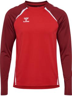 hummel Funktionssweatshirt TRUE RED/MAROON