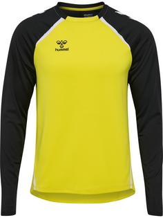 hummel Funktionssweatshirt BLAZING YELLOW/BLACK