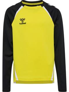 hummel Funktionssweatshirt Kinder BLAZING YELLOW/BLACK