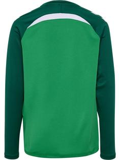 Rückansicht von hummel Funktionssweatshirt Kinder JELLY BEAN/EVERGREEN