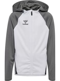 hummel Funktionssweatshirt Kinder WHITE/STEEL GRAY