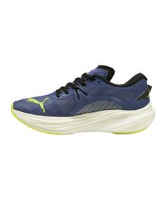 Rückansicht von PUMA Deviate NITRO 3 Laufschuh Laufschuhe Herren blau