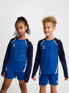 Rückansicht von hummel Funktionssweatshirt Kinder TRUE BLUE/MARINE