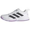 adidas Court Team Bounce 2.0 Schuh Hallenschuhe Herren - Cloud White / Core Black / Powder Plum