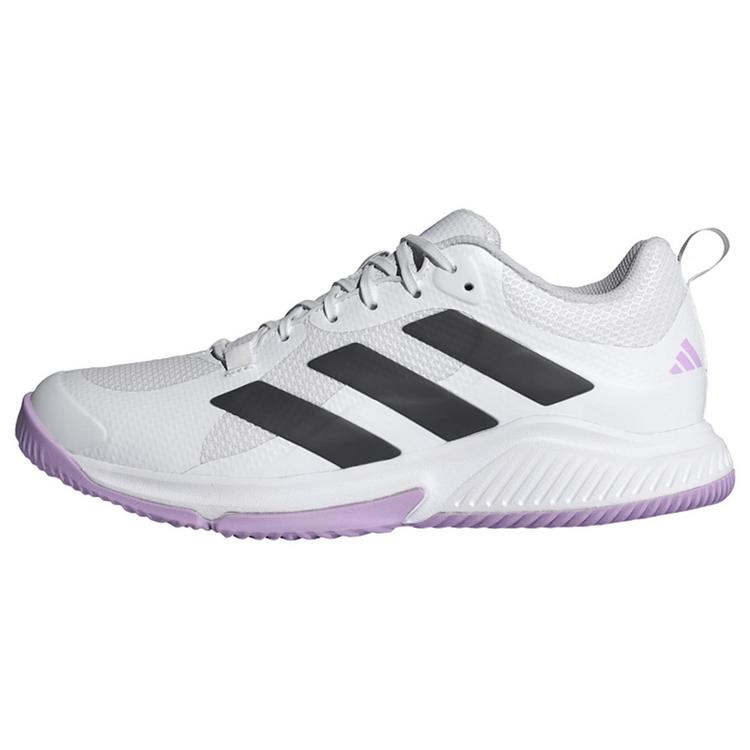 adidas adidas Court Team Bounce 2.0 Schuh Hallenschuhe Herren - Cloud White / Core Black / Powder Plum - 0 | SportScheck