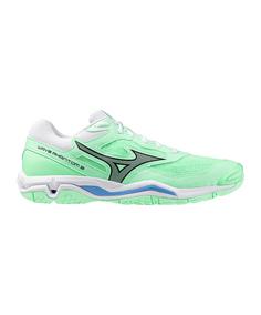Mizuno Weiß Hallenschuhe Herren gruen