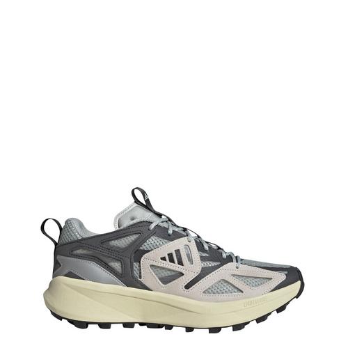 Rückansicht von adidas Kantai Trail Schuh Sneaker Wonder Silver / Core Black / Grey Six