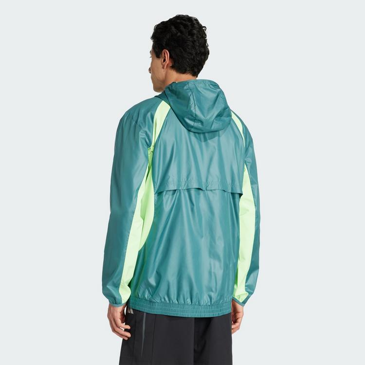adidas adidas Tech Apparel Windbreaker Windbreaker Herren - Preloved Teal / Lime Burst - 1 | SportScheck