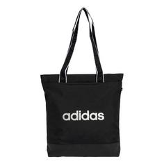 adidas Linear Essentials Shopper Sporttasche Damen Black / Silver Metallic