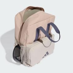 Rückansicht von adidas Rucksack Prime Kids Rucksack Daypack Kinder Wonder Taupe / Beige / Preloved Violet
